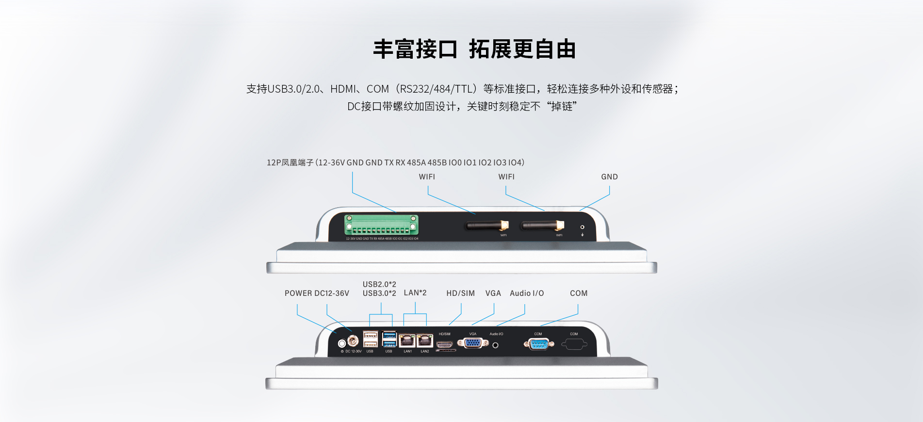 工業平板電腦一體機 工業平板電腦一體機